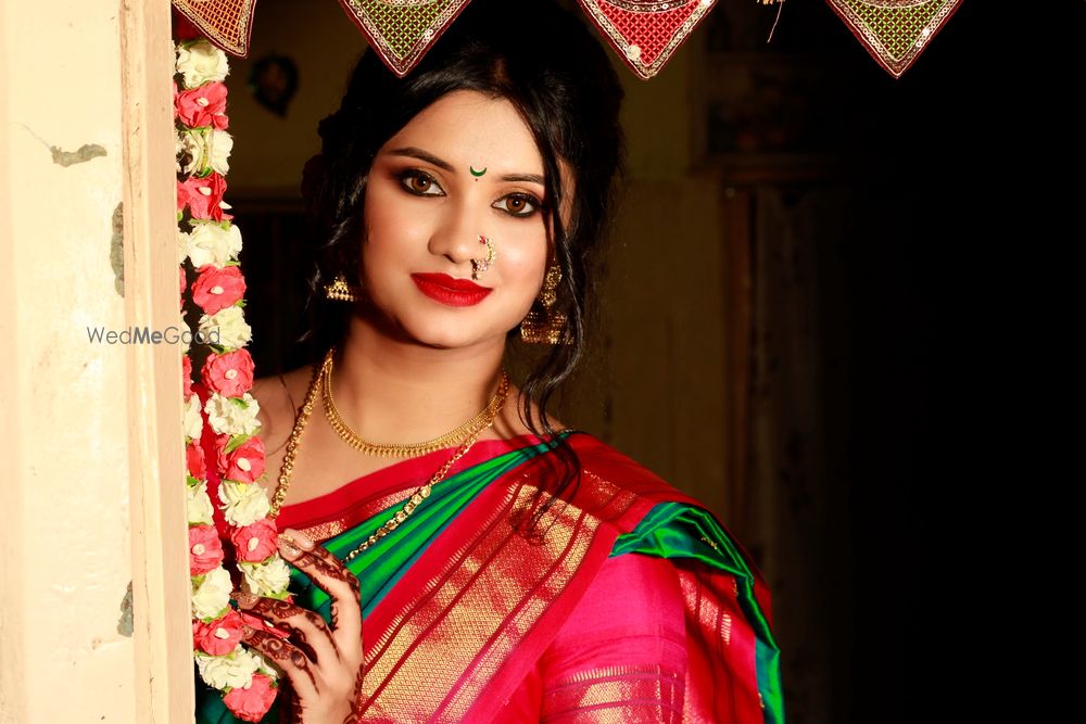 Photo From Beautiful Aditi On Her Engagement Day  - By Mayuree Hair & Skin Studio