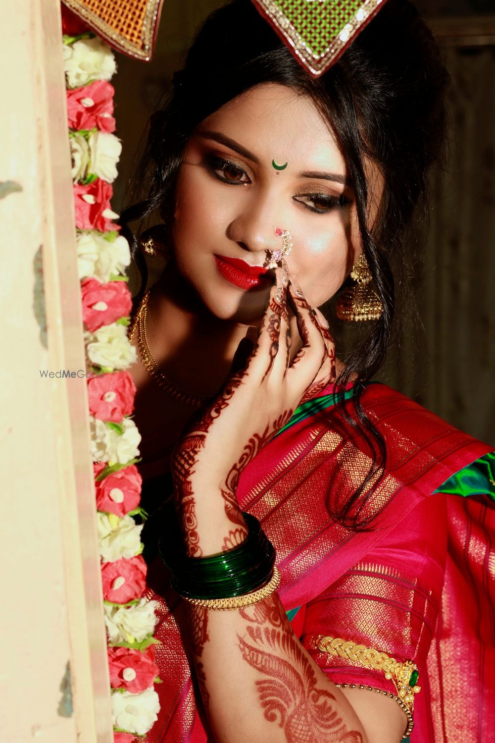 Photo From Beautiful Aditi On Her Engagement Day  - By Mayuree Hair & Skin Studio
