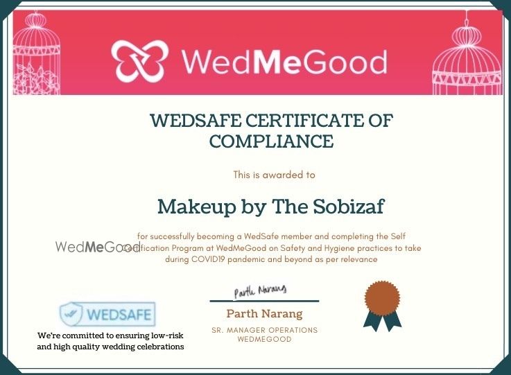 Photo From WedSafe - By Makeup by The Sobizaf