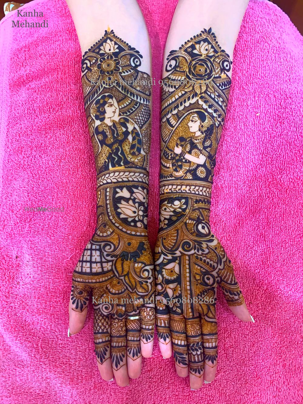 Photo From Artistic Work - By Kanha Mehendi Art