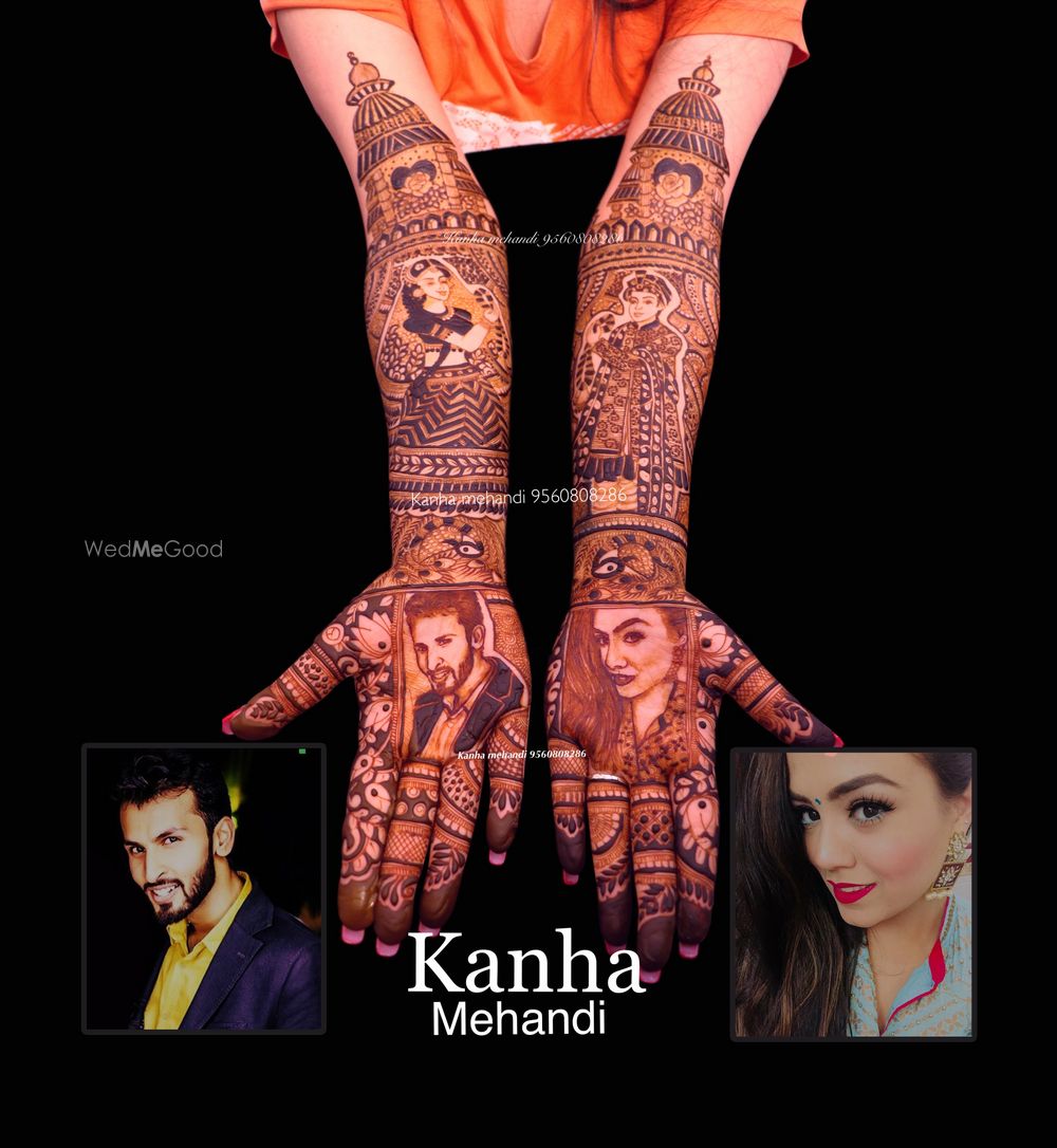 Photo From Portrait Mehandi - By Kanha Mehendi Art