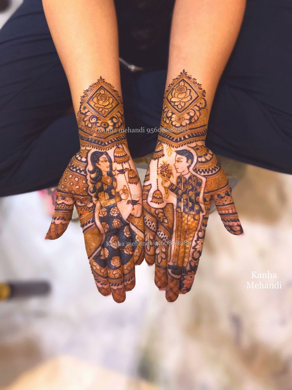 Photo From Engagement Mehndi - By Kanha Mehendi Art