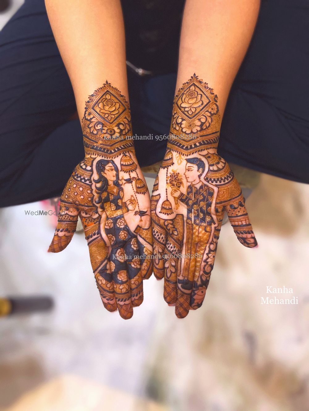 Photo From Engagement Mehndi - By Kanha Mehendi Art