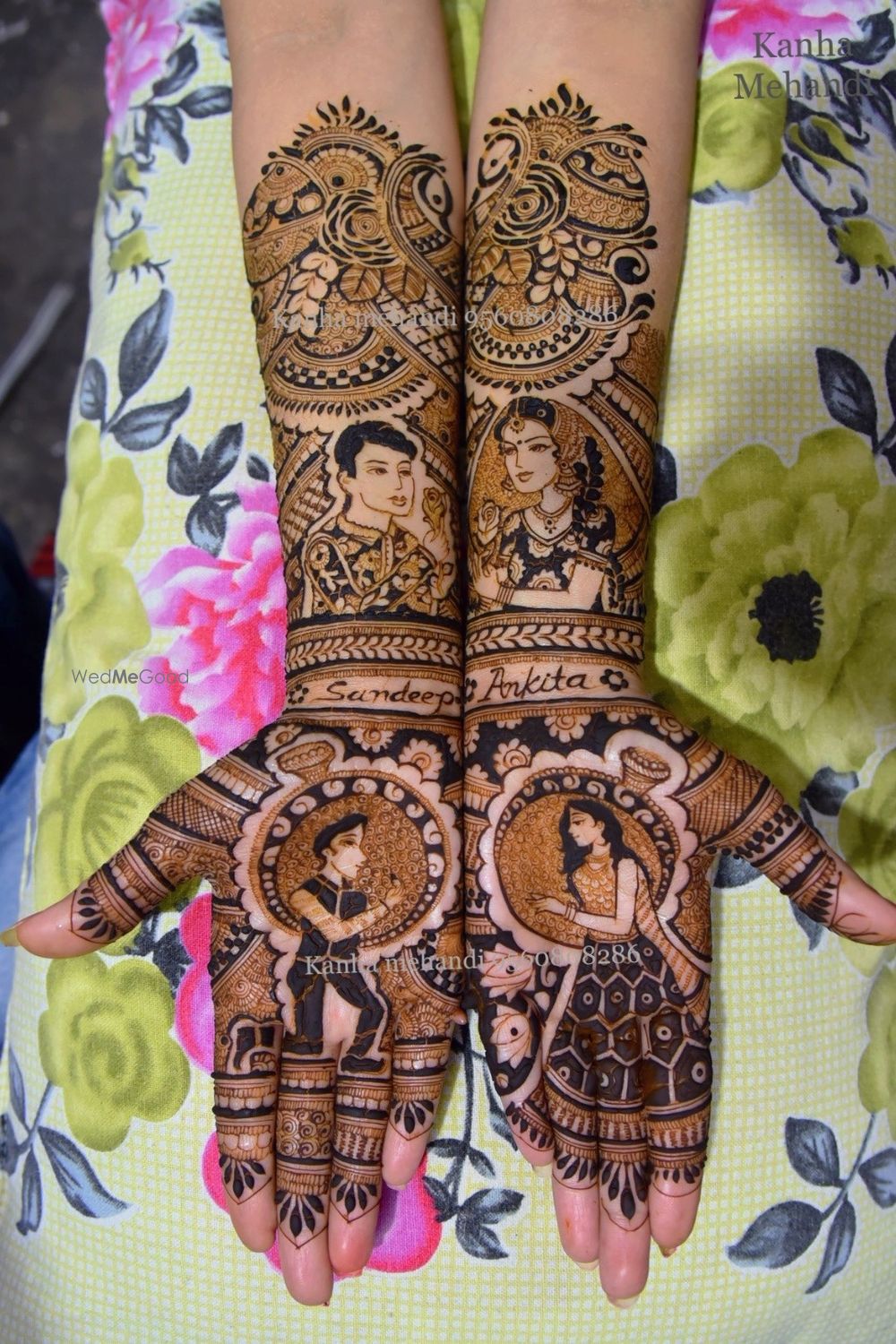 Photo From Engagement Mehndi - By Kanha Mehendi Art