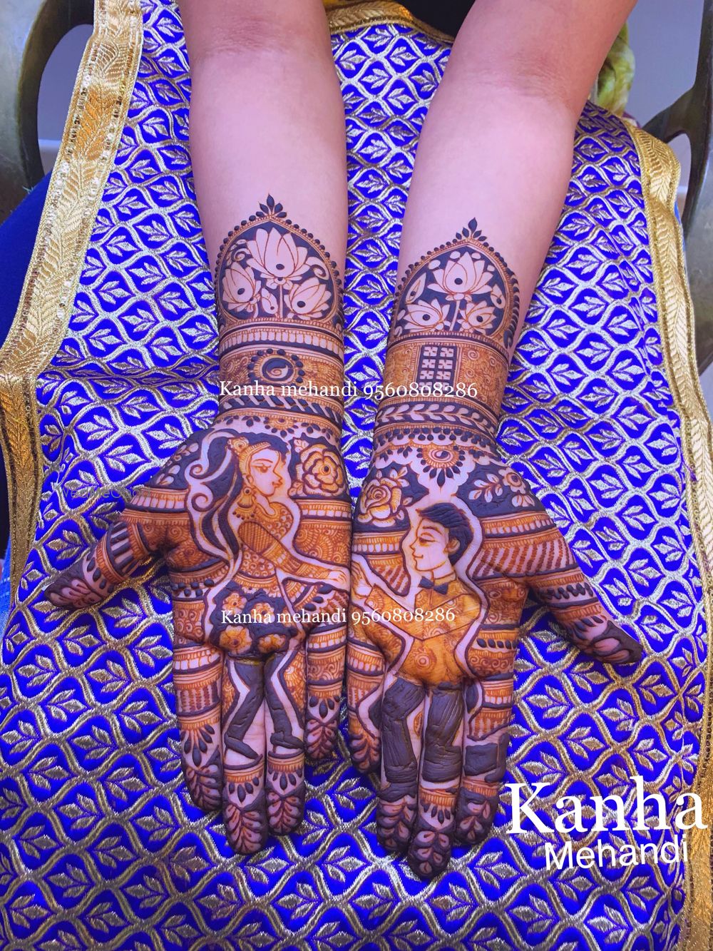 Photo From Engagement Mehndi - By Kanha Mehendi Art