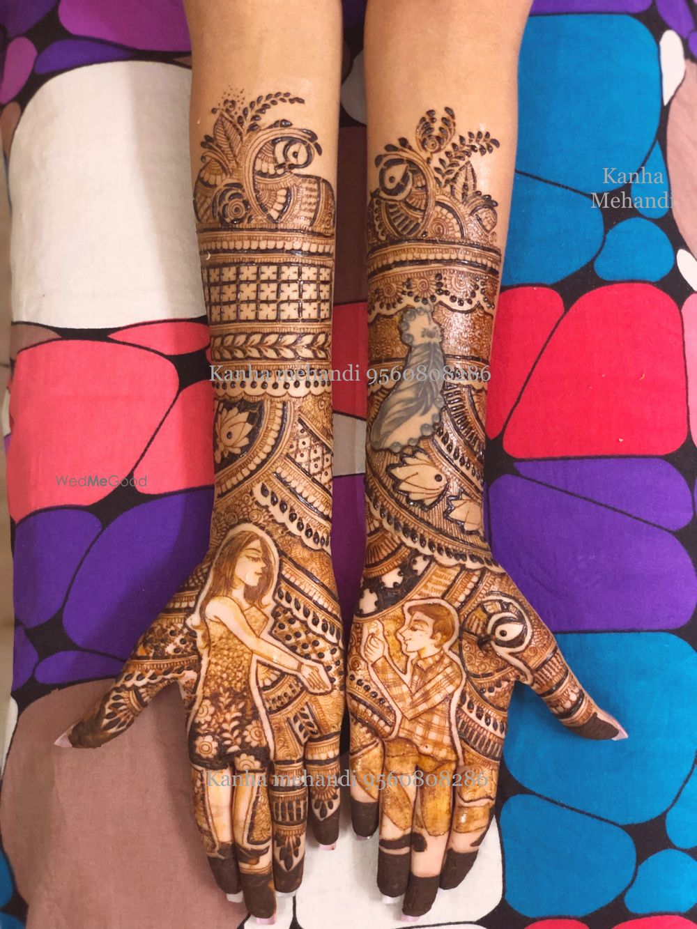 Photo From Engagement Mehndi - By Kanha Mehendi Art