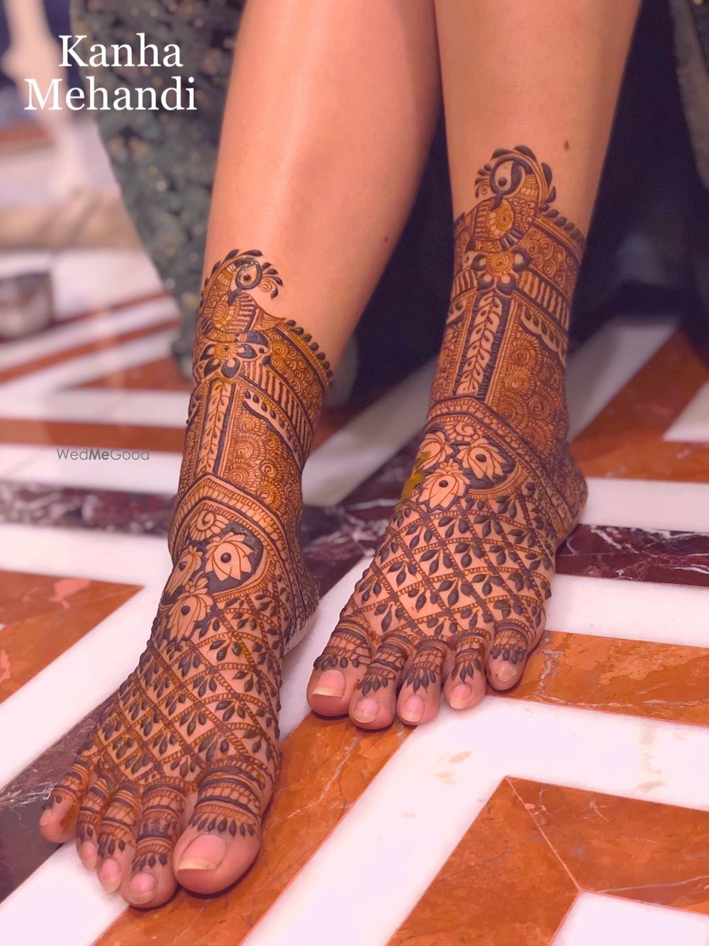 Photo From Bridal Feet - By Kanha Mehendi Art