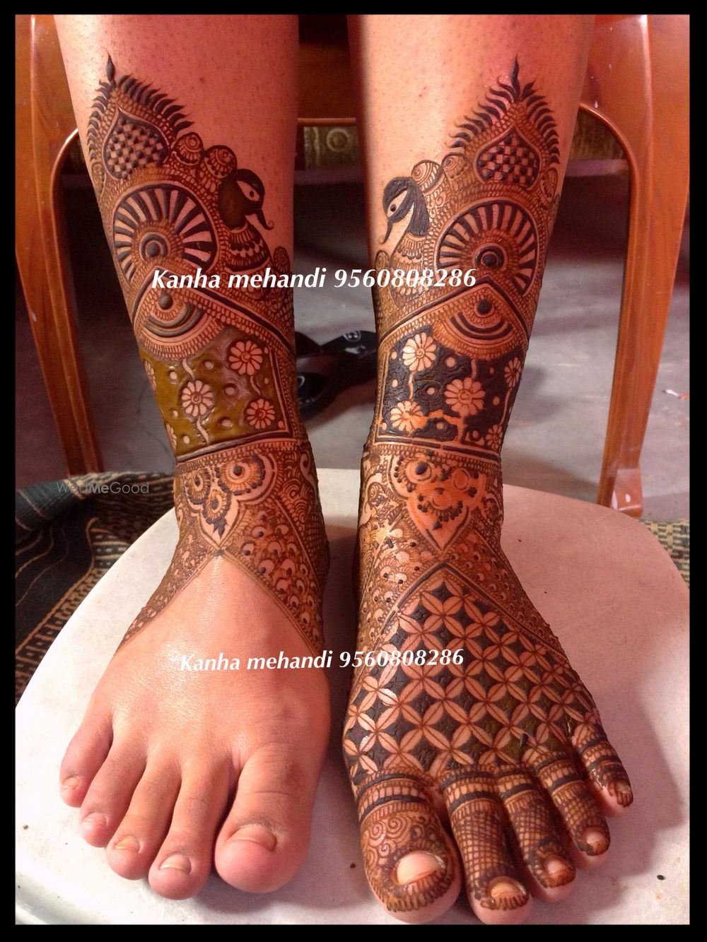 Photo From Bridal Feet - By Kanha Mehendi Art