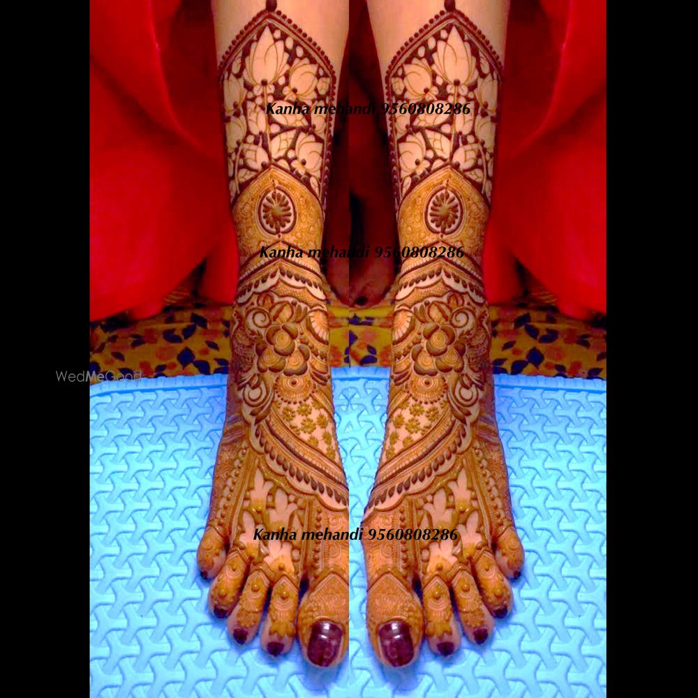 Photo From Bridal Feet - By Kanha Mehendi Art