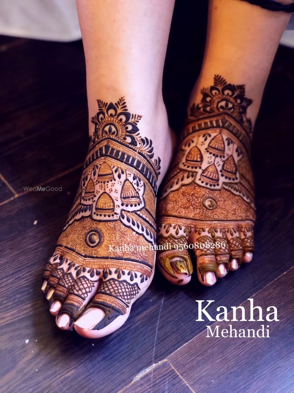 Photo From Bridal Feet - By Kanha Mehendi Art