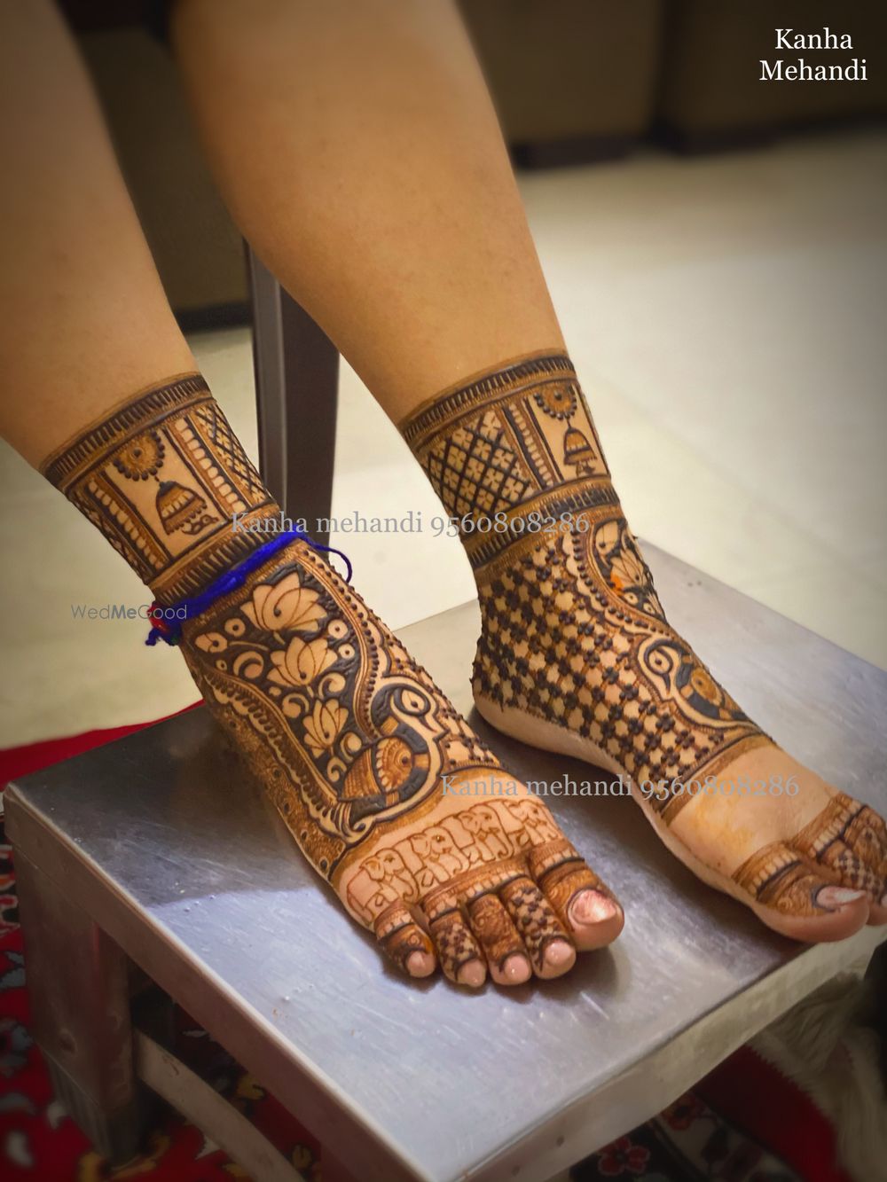 Photo From Bridal Feet - By Kanha Mehendi Art