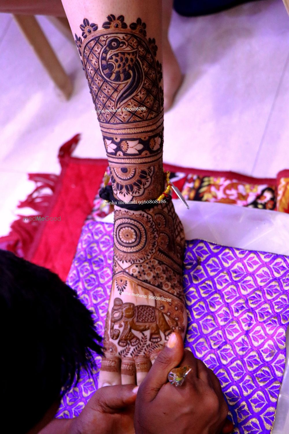 Photo From Bridal Feet - By Kanha Mehendi Art