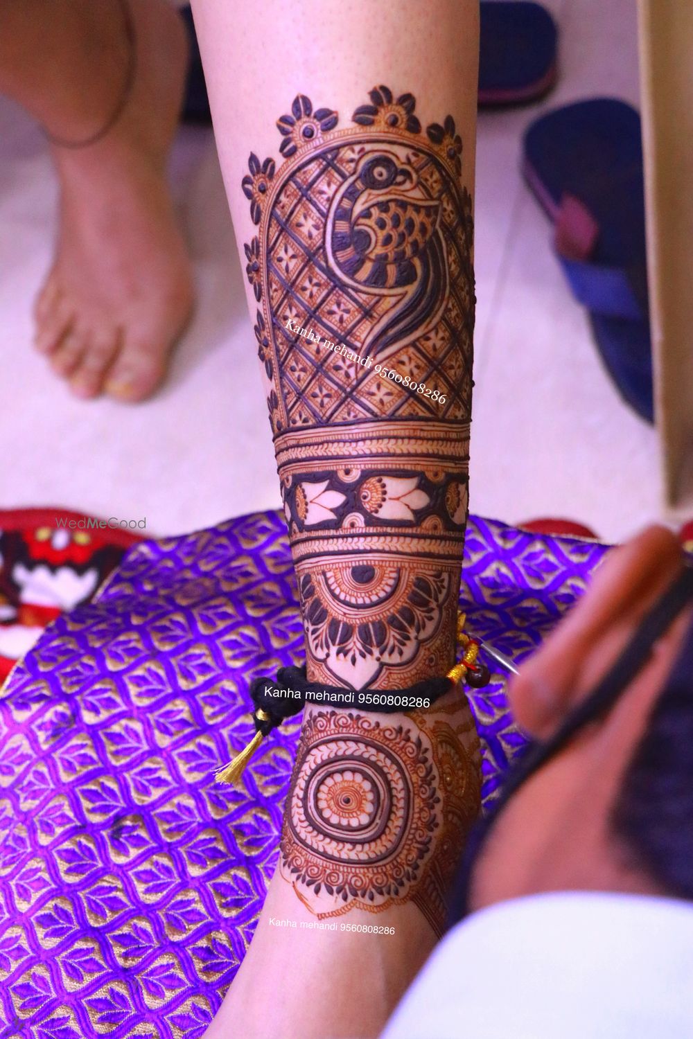 Photo From Bridal Feet - By Kanha Mehendi Art