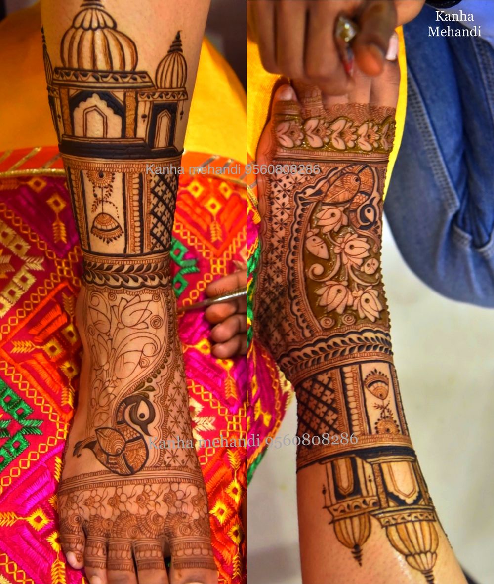 Photo From Bridal Feet - By Kanha Mehendi Art