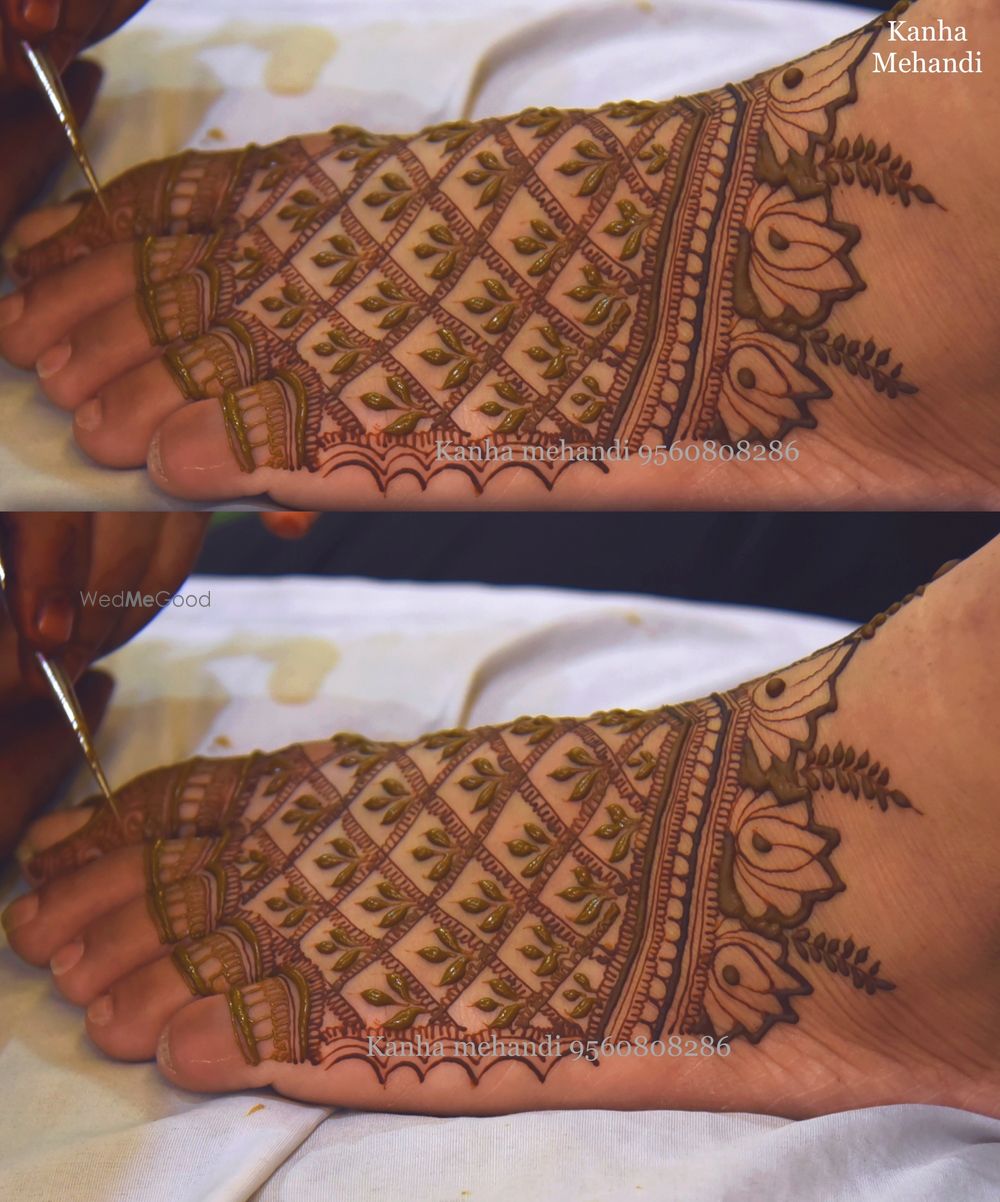 Photo From Bridal Feet - By Kanha Mehendi Art