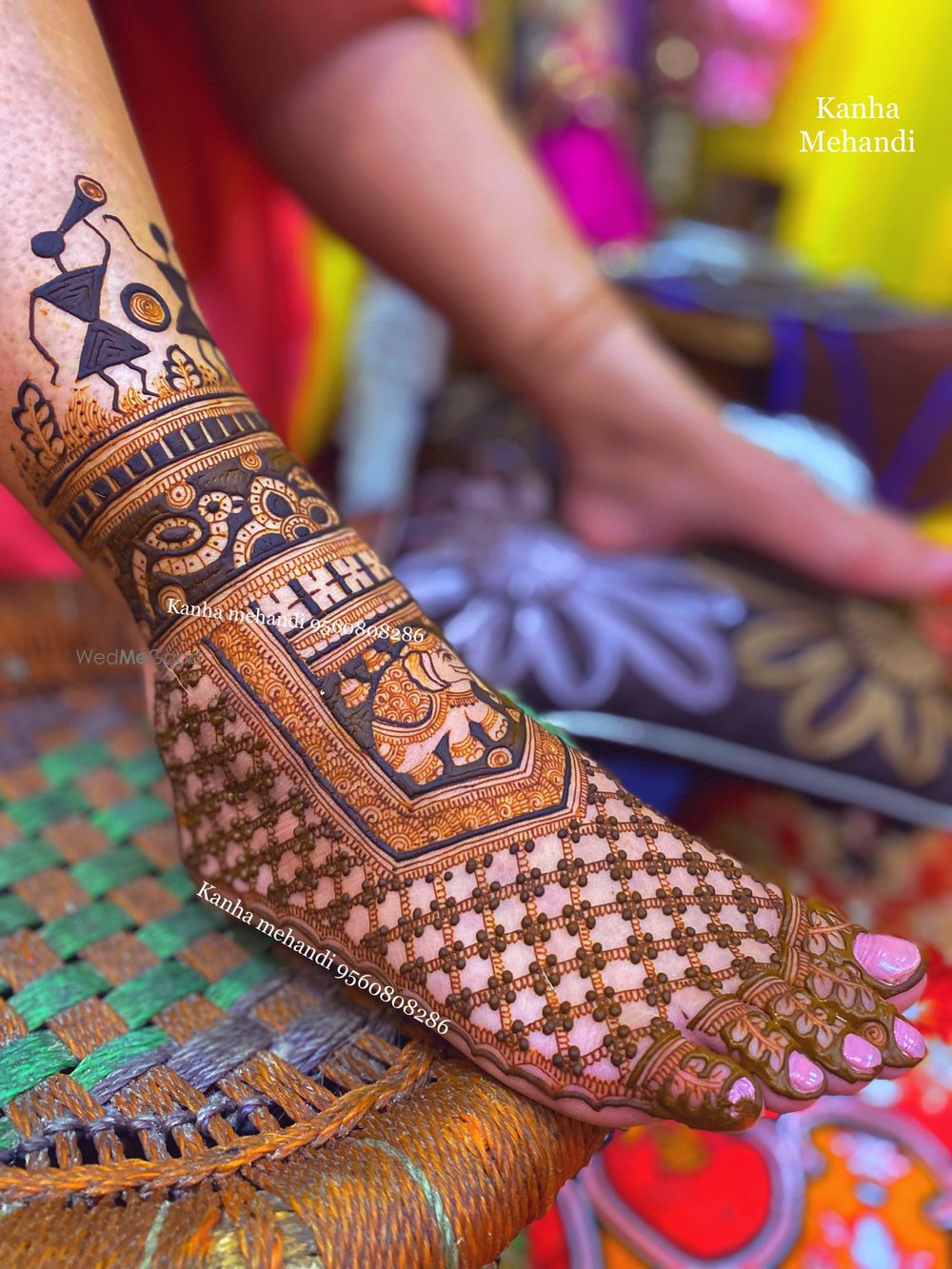 Photo From Bridal Feet - By Kanha Mehendi Art