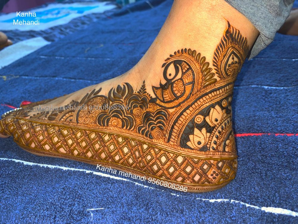 Photo From Bridal Feet - By Kanha Mehendi Art