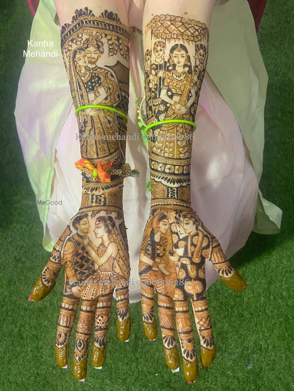 Photo From Bridal Mehandi - By Kanha Mehendi Art