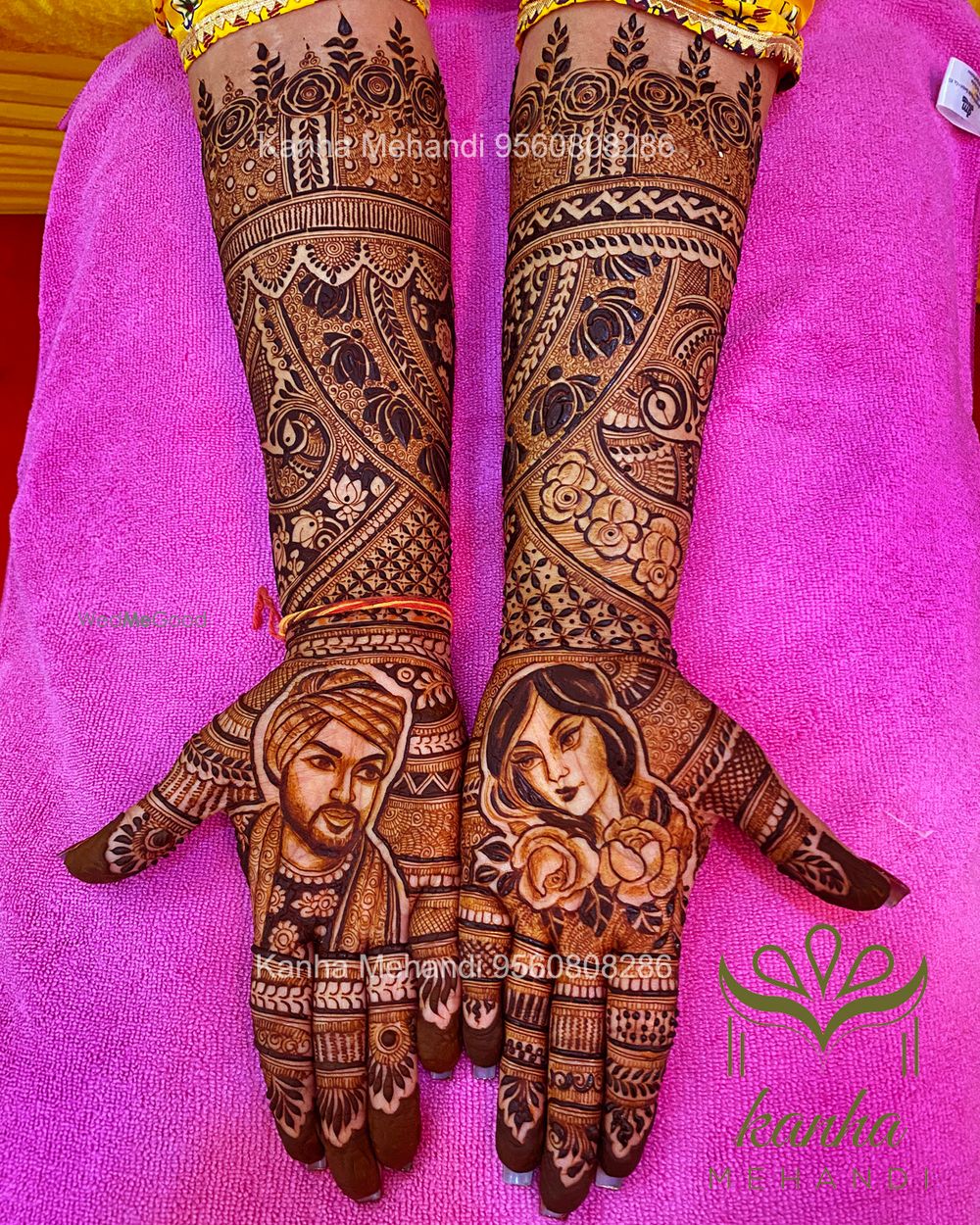 Photo From Bridal Mehandi - By Kanha Mehendi Art