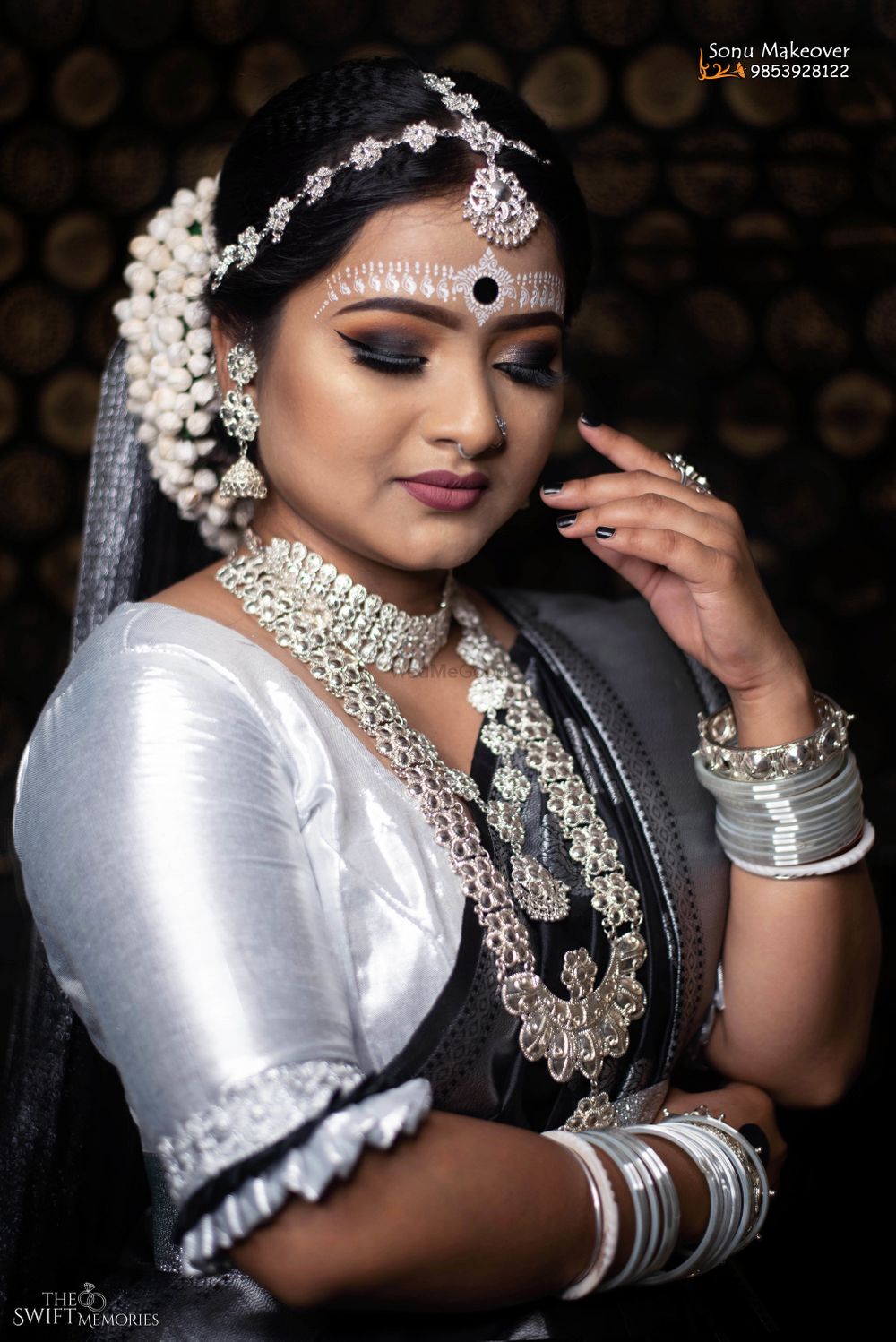 Photo From Bengali Bride (Beauty in Black) - By Sonu Makeup Artist