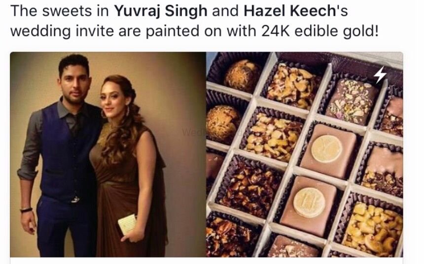 Photo From Yuvraj Singh's Wedding Box & Sweets - By Favors by Sweet Boutique