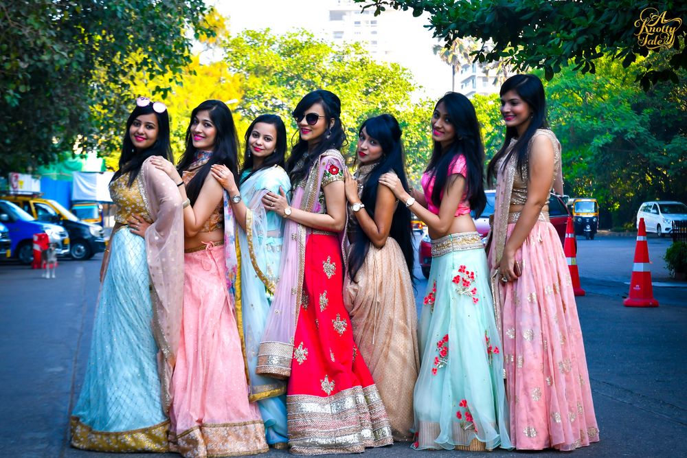 Photo From Dhwani & The Bridesmaids - By A Knotty Tale