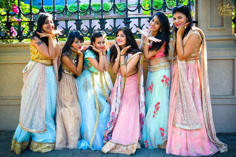 Photo From Dhwani & The Bridesmaids - By A Knotty Tale