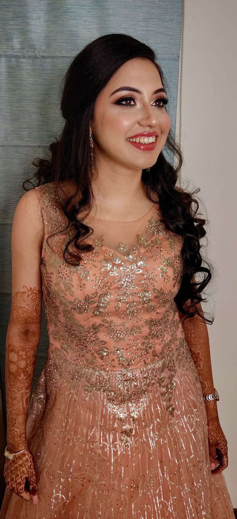 Photo From Bride Damini Engagement - By Aastha Sidana Makeup