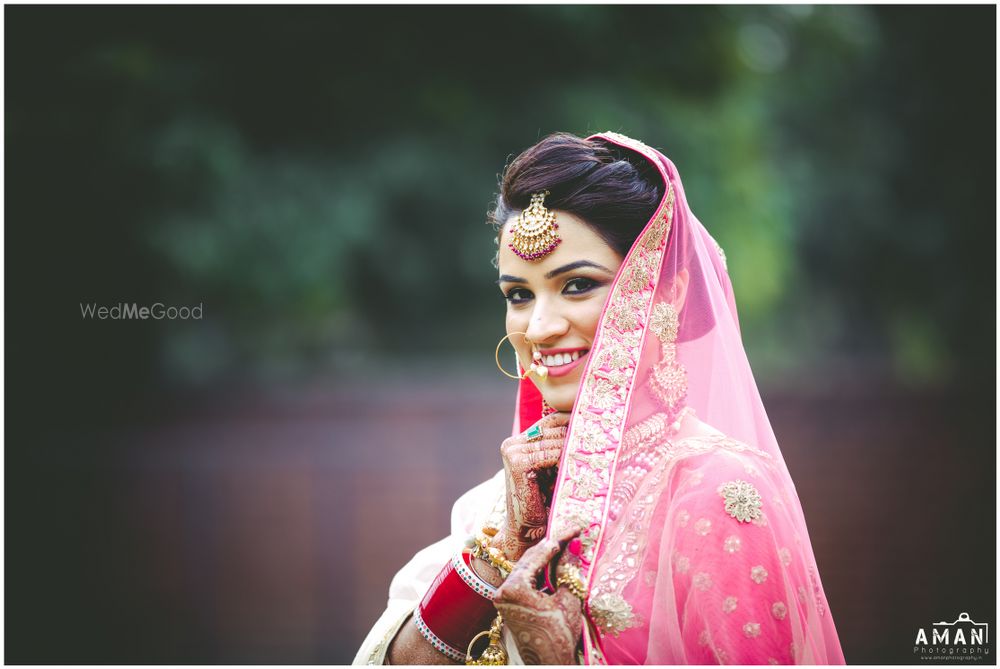 Photo of bridal portrait