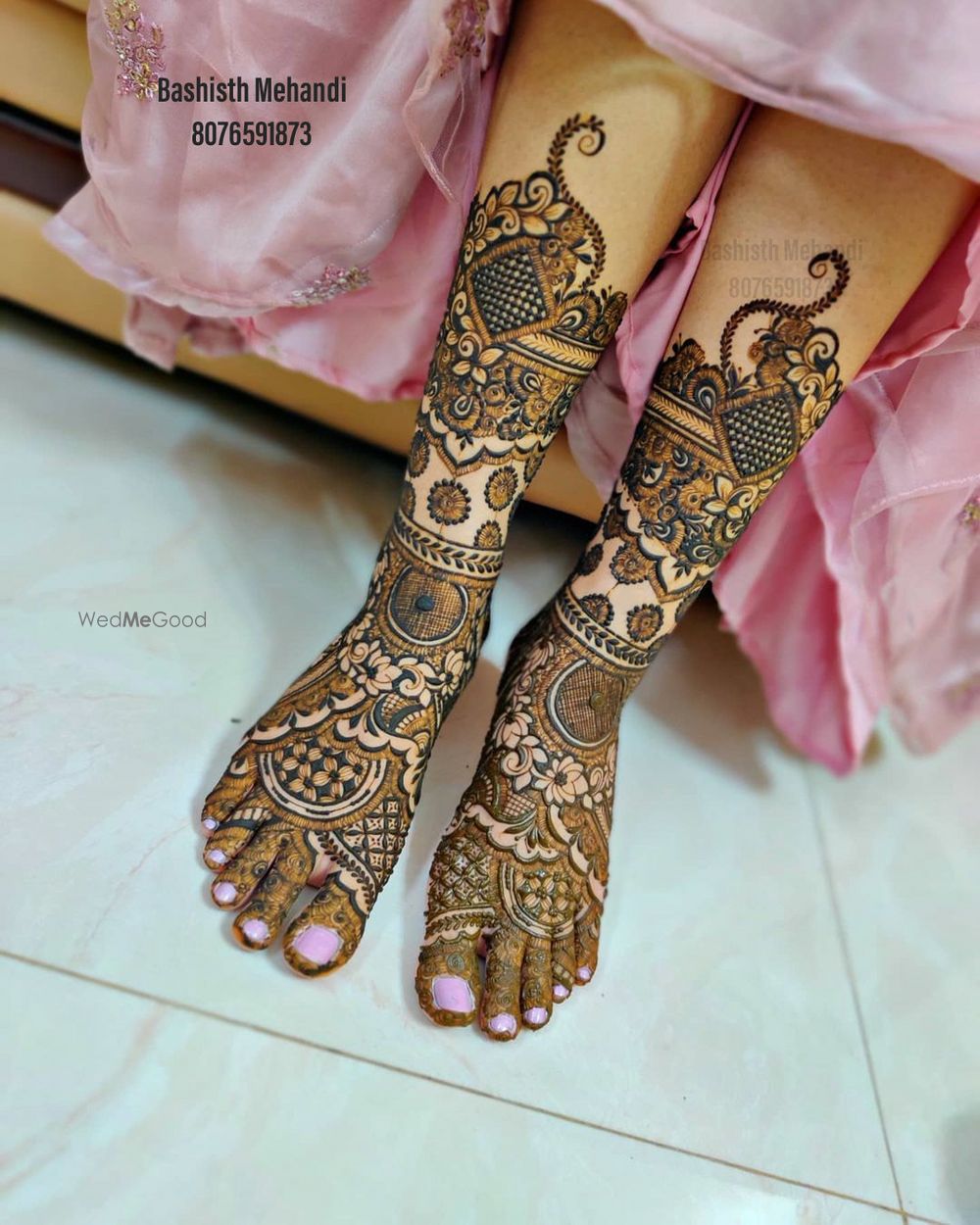 Photo From Bridal Mehendi Leg's Designs - By BK Mehandi Art