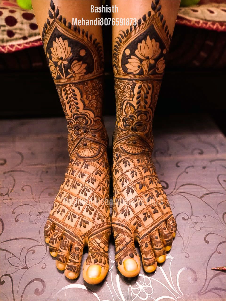 Photo From Bridal Mehendi Leg's Designs - By BK Mehandi Art