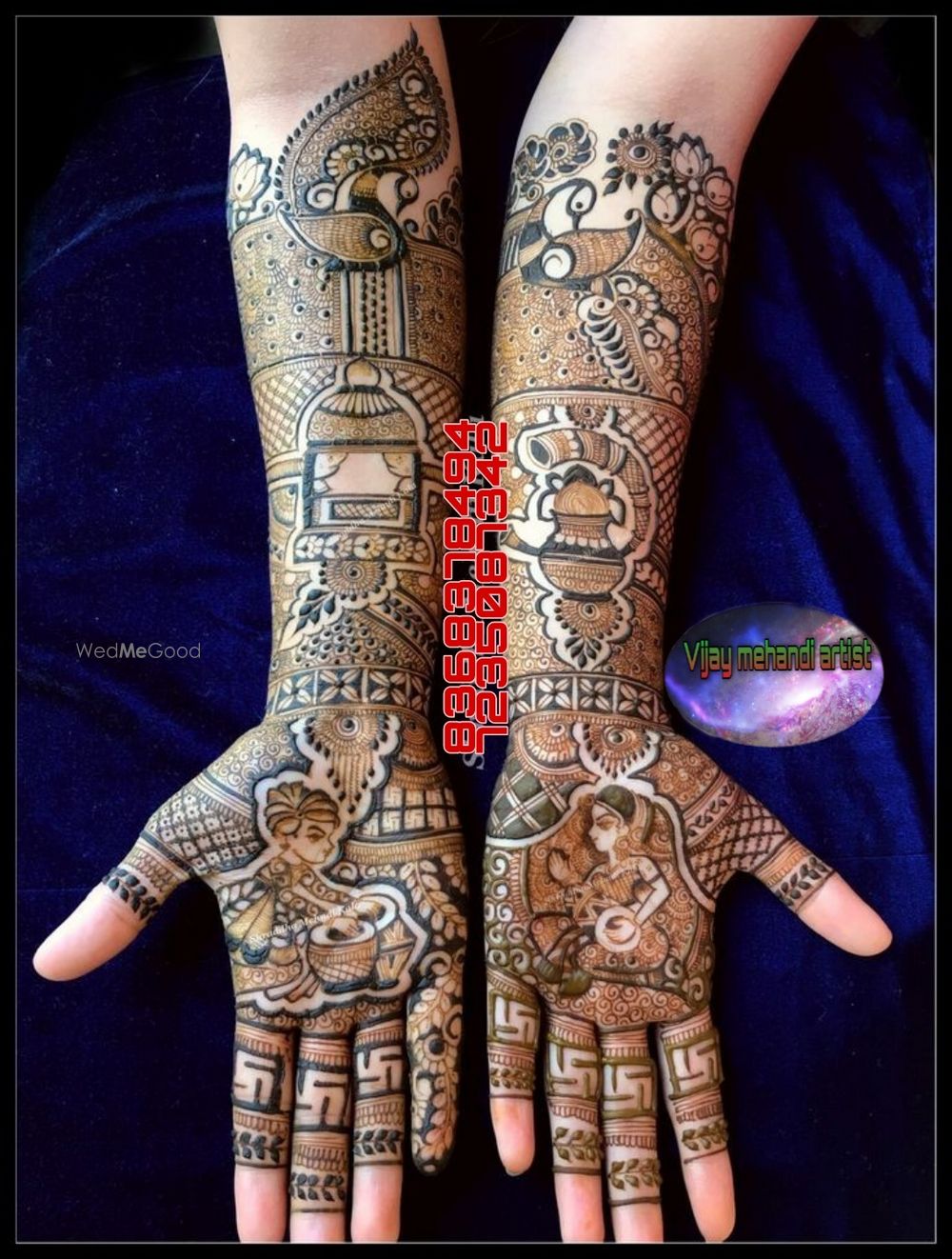 Photo From beautiful bridal mehendi - By Vijay Mehandi Artist