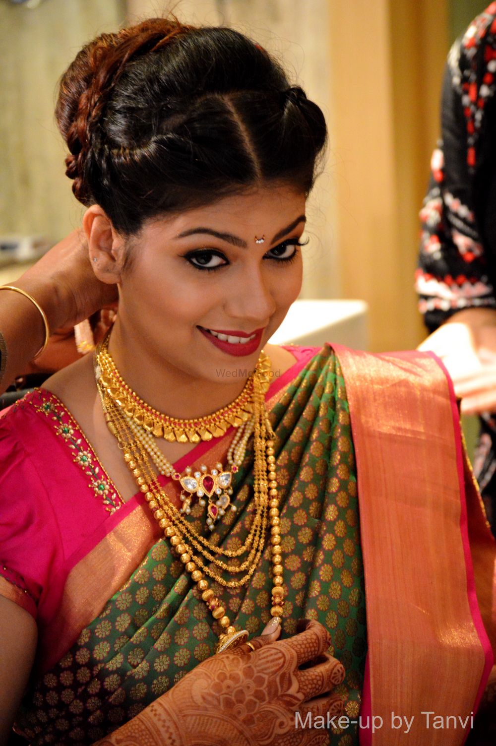 Photo From Pooja {Engagement, Vidhi & Reception} - By Makeup by Tanvi