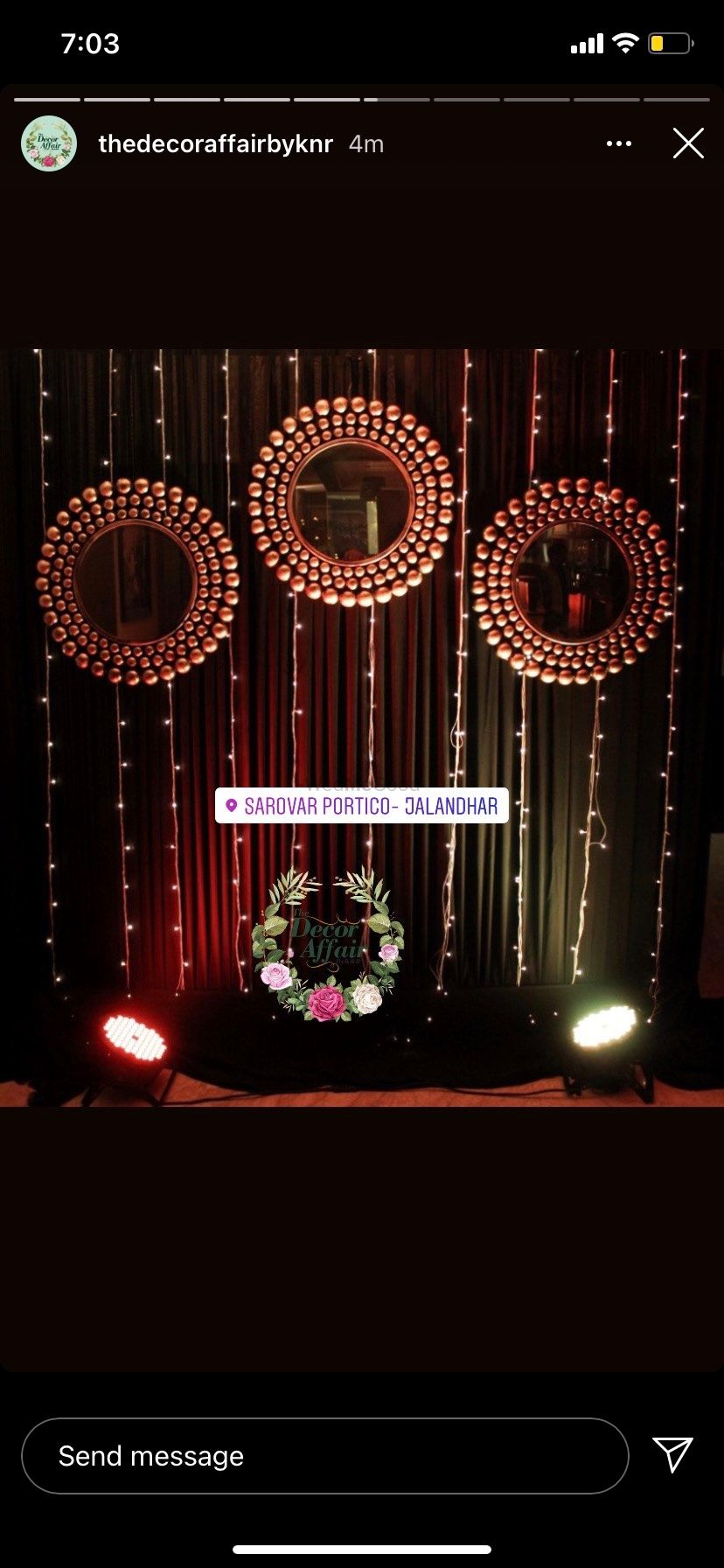 Photo From the #ansh story  - By The Decor Affair by K & R