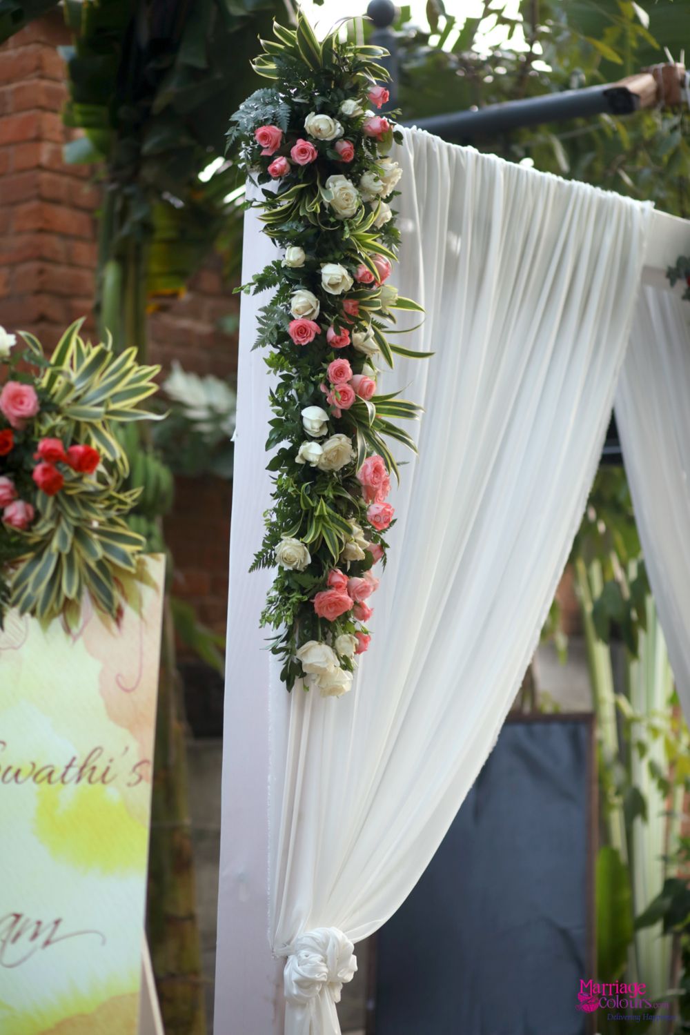 Photo From Contemporary mix of tropical forest greens and florals - By Marriage Colours