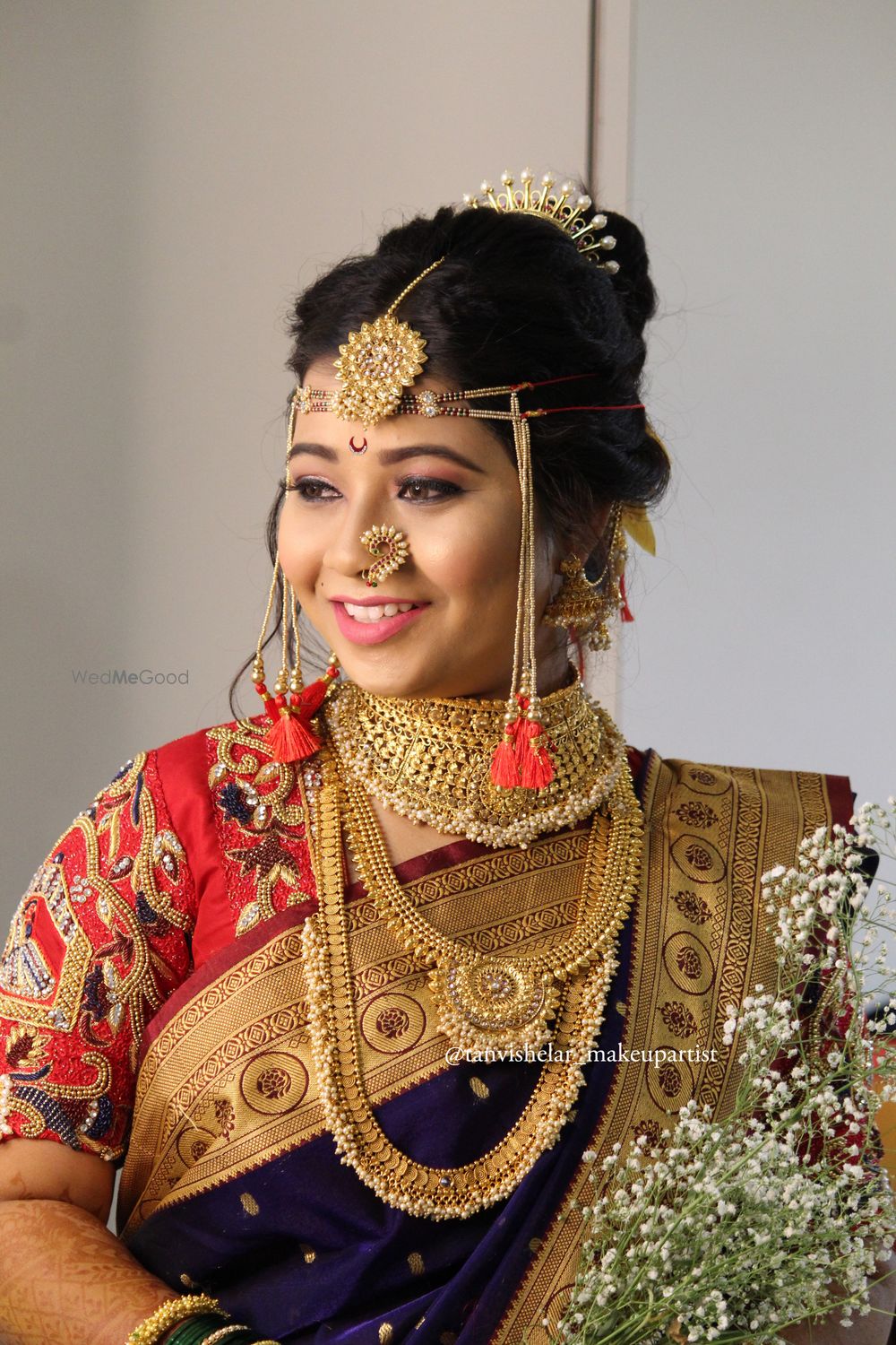 Photo From Maharashtrian look - By Tanvi Shelar Makeup Artist