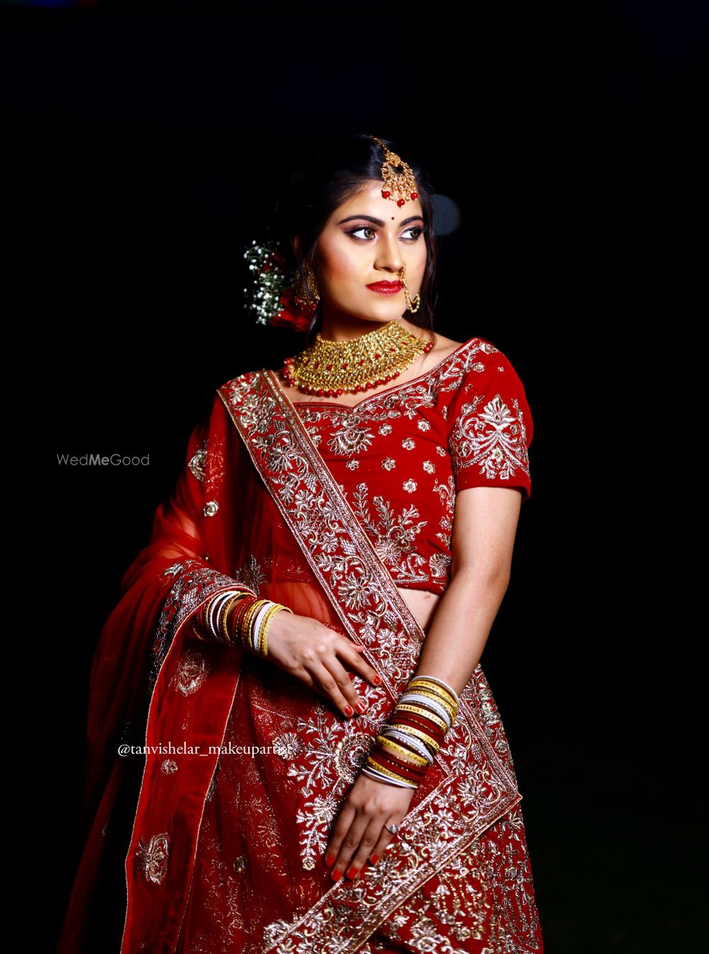 Photo From lehenga look - By Tanvi Shelar Makeup Artist