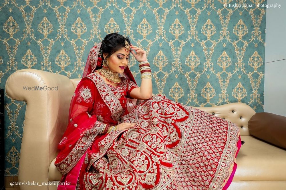 Photo From lehenga look - By Tanvi Shelar Makeup Artist