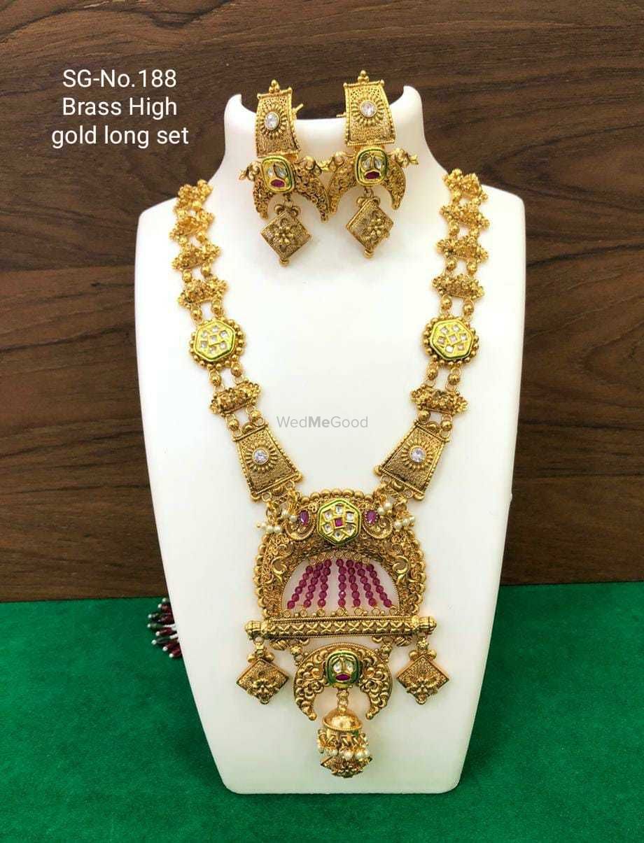 Photo From Antique Gold Finish - By Mrugakshi