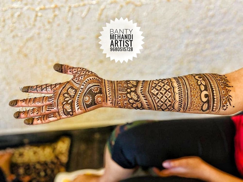 Photo From bridal mehandi - By Banti Mehendi