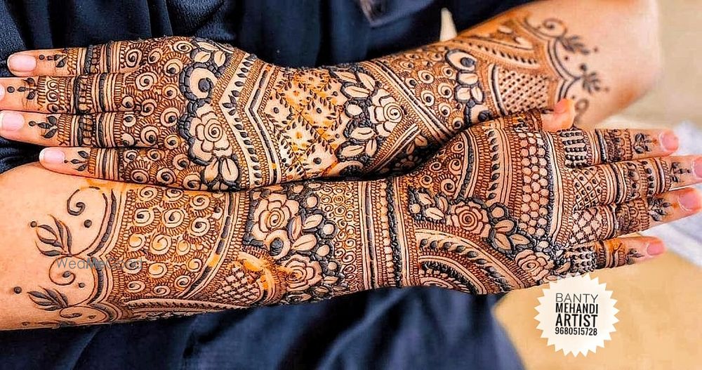 Photo From bridal mehandi - By Banti Mehendi