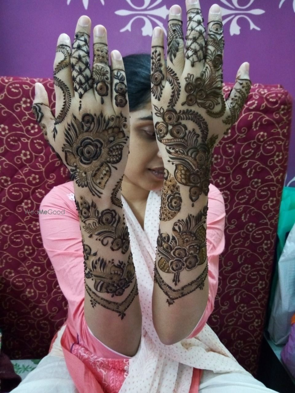 Photo From Trendy heavy patch work design - By Mehendi by Batul