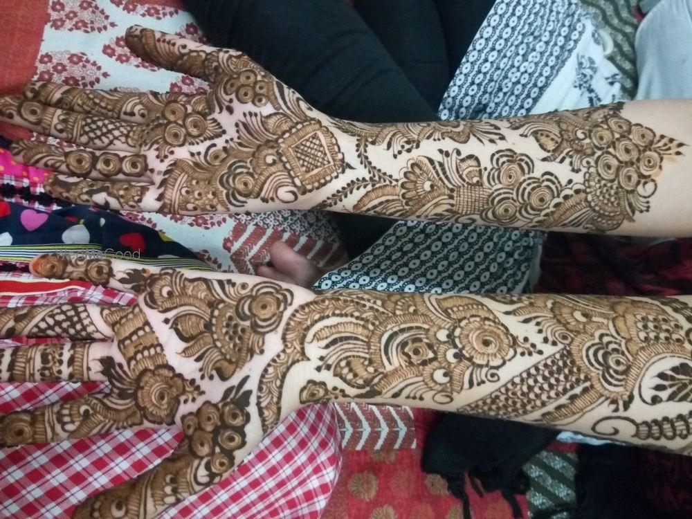 Photo From Trendy heavy patch work design - By Mehendi by Batul