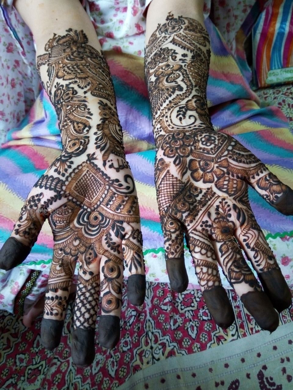 Photo From Trendy heavy patch work design - By Mehendi by Batul