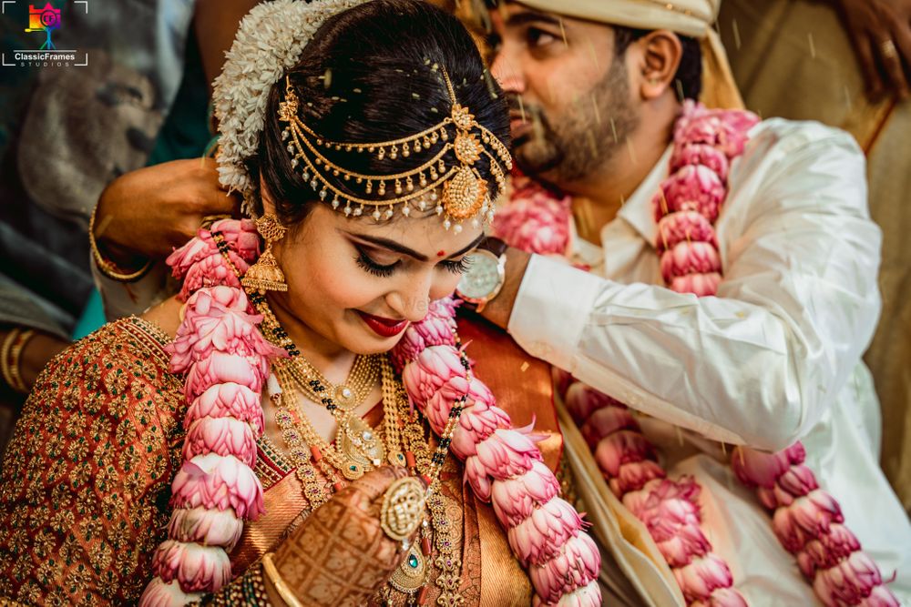 Photo From Pooja + Prithvi Mangalore style wedding - By Classic Frames Studios