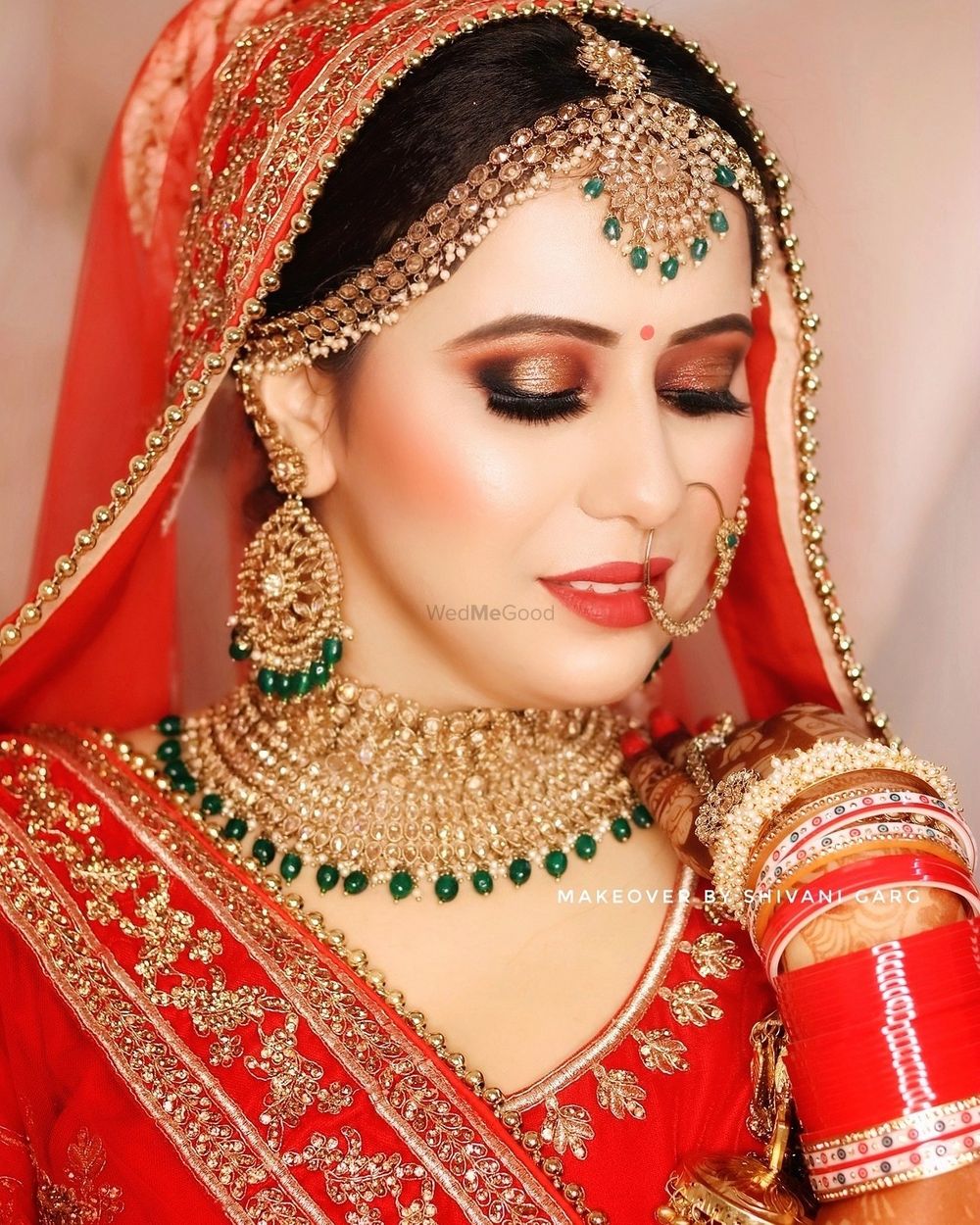 Photo From Traditional Bride - By Makeover by Shivani Garg