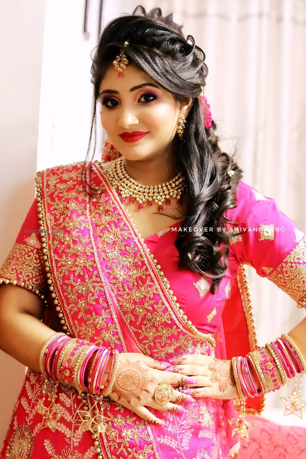 Photo From Engagement look - By Makeover by Shivani Garg