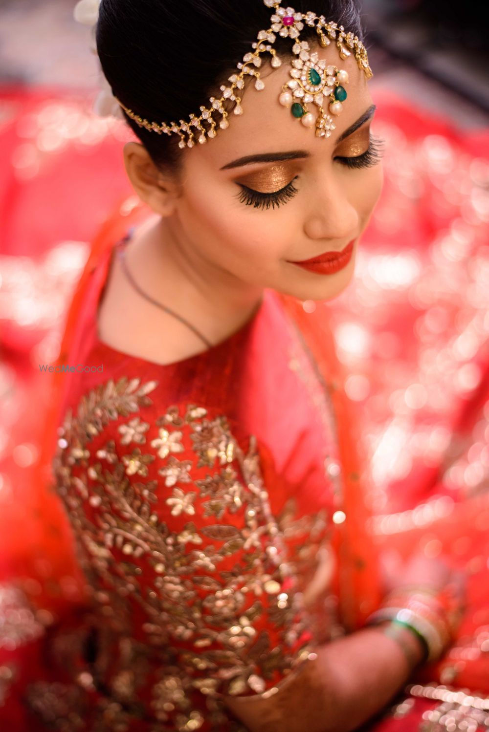 Photo of Modern bridal makeup