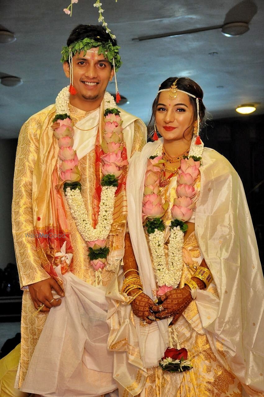 Photo From Sanjukta's Wedding - By Sneha SK Makeovers