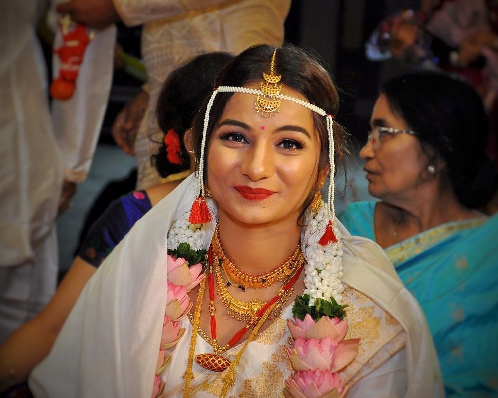 Photo From Sanjukta's Wedding - By Sneha SK Makeovers
